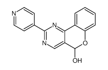 2-pyridin-4-yl-5H-chromeno[4,3-d]pyrimidin-5-ol结构式