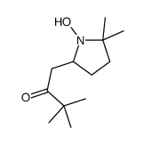 1-(1-hydroxy-5,5-dimethylpyrrolidin-2-yl)-3,3-dimethylbutan-2-one Structure