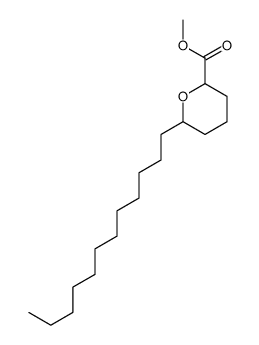 methyl 6-dodecyloxane-2-carboxylate Structure