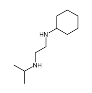 N-cyclohexyl-N'-propan-2-ylethane-1,2-diamine结构式