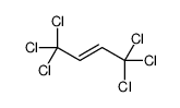 1,1,1,4,4,4-hexachlorobut-2-ene结构式