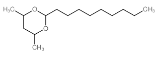 4,6-dimethyl-2-nonyl-1,3-dioxane结构式