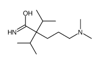 5-(dimethylamino)-2,2-di(propan-2-yl)pentanamide结构式