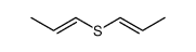 di-(1-propanyl) sulfide Structure