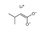 monolithium mono(3-methylbut-1-ene-1,1-bis(olate))结构式