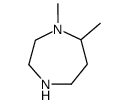 1,7-二甲基-1,4-二氮杂环庚烷结构式