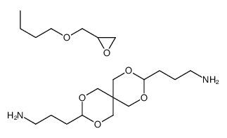 2-(butoxymethyl)oxirane结构式