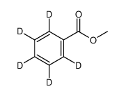 苯甲酸甲酯-D5结构式