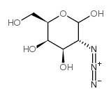 2-叠氮-2-脱氧-D-吡喃半乳糖结构式