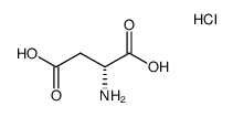 D-Asp-OH hydrochloride Structure