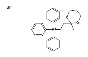 2-(2-methyl-1,3-dithian-2-yl)ethyl-triphenylphosphanium,bromide结构式