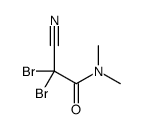2,2-dibromo-2-cyano-N,N-dimethylacetamide结构式
