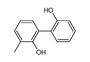 2,2'-dihydroxy-3-methyl-1,1'-diphenyl结构式