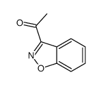 1-(1,2-苯异噁唑-3-基)乙酮结构式