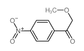 2-methoxy-1-(4-nitrophenyl)ethanone Structure