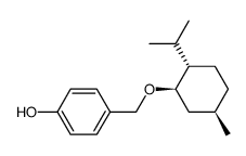 4-(2-isopropyl-5-methyl-cyclohexyloxymethyl)-phenol Structure