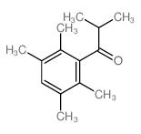 2-methyl-1-(2,3,5,6-tetramethylphenyl)propan-1-one Structure