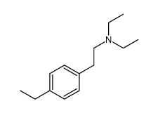 Benzeneethanamine, N,N,4-triethyl- (9CI) Structure