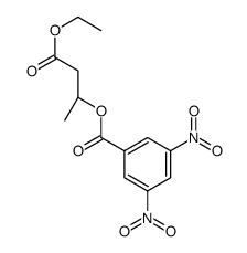 [(2S)-4-ethoxy-4-oxobutan-2-yl] 3,5-dinitrobenzoate结构式