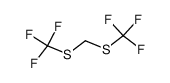 bis(trifluoromethylthio)methane Structure