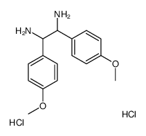(1S,2S)-1,2-双(4-甲氧基苯基)乙二胺结构式