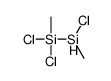 dichloro-[chloro(methyl)silyl]-methylsilane结构式