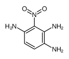 3-nitrobenzene-1,2,4-triamine Structure