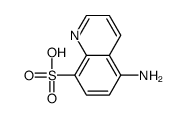 5-氨基-8-喹啉磺酸结构式