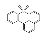 benzo(kl)thioxantene dioxide Structure