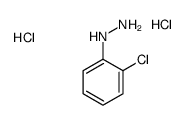 (2-chlorophenyl)hydrazine,dihydrochloride结构式