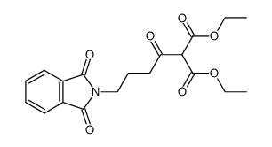 (4-phthalimido-butyryl)-malonic acid diethyl ester结构式