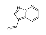 吡唑并[1,5-b]吡嗪-3-羧醛结构式