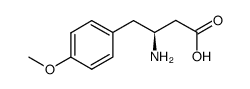 (S)-3-AMINO-4-(4-METHOXYPHENYL)BUTANOIC ACID Structure