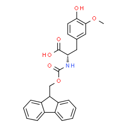 Fmoc-3-甲氧基-L-酪氨酸结构式