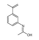 N-(3-prop-1-en-2-ylphenyl)acetamide结构式