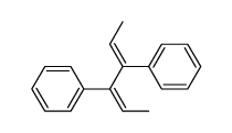 (E,Z)-3,4-diphenyl-2,4-hexadiene结构式
