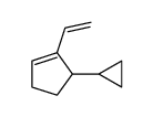 5-cyclopropyl-1-ethenylcyclopentene结构式