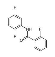 Benzamide, N-(2,5-difluorophenyl)-2-fluoro结构式
