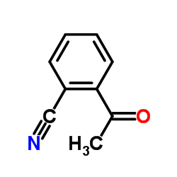 2-乙酰苯甲腈结构式