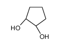 (1R,2R)-(-)-反-1,2-环戊二醇结构式