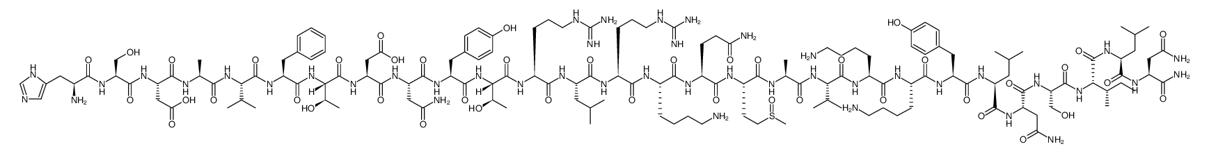 VIP sulfoxide (human, mouse, rat) trifluoroacetate salt structure