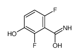 2,6-二氟-3-羟基苯甲酰胺结构式