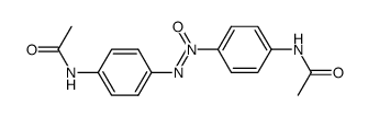 bis-(4-acetylamino-phenyl)-diazene-N-oxide Structure