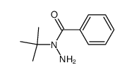 N'-t-butyl-N'-benzoylhydrazine结构式