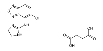 tizanidine monosuccinate结构式