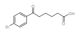 6-(4-bromophenyl)-6-oxohexanoic acid结构式