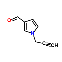 1H-Pyrrole-3-carboxaldehyde,1-(2-propynyl)-(9CI) structure