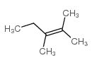2,3-DIMETHYL-2-PENTENE structure