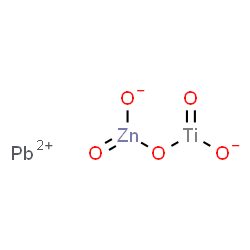 Lead zirconate titanate structure