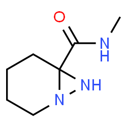1,7-Diazabicyclo[4.1.0]heptane-6-carboxamide,N-methyl-(9CI) structure
